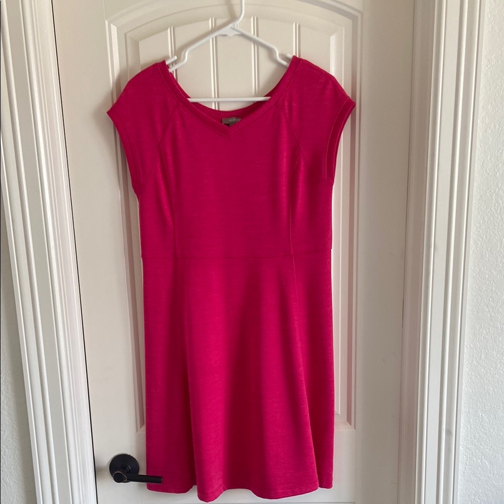 Talbots Pink Sheath Mini Dress for Wedding Guest